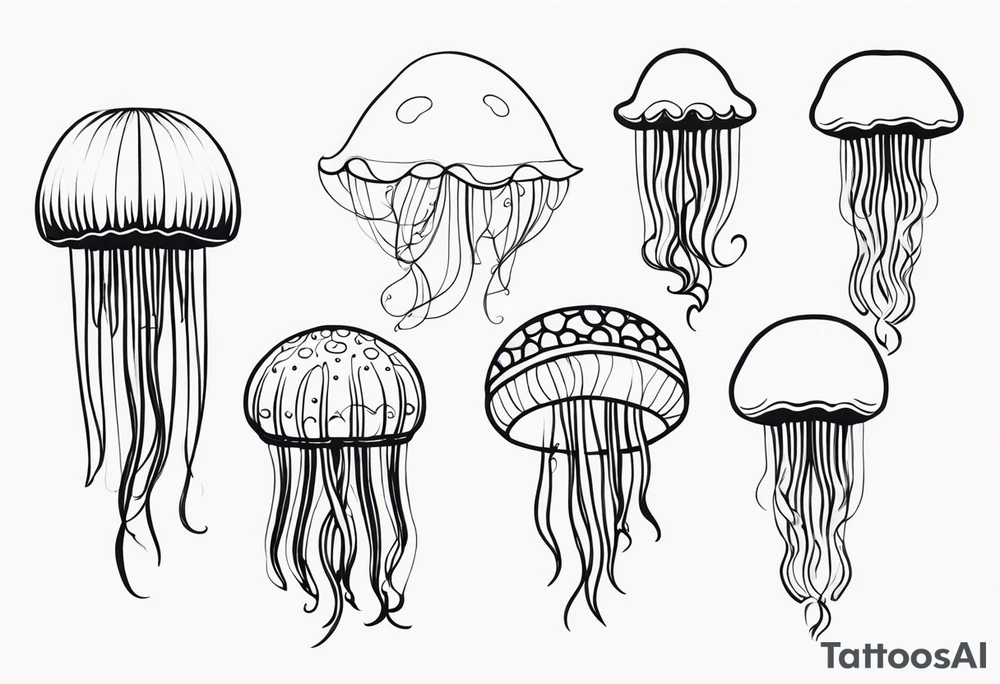 jellyfish tattoo idea