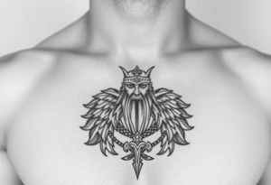 Roman viking tattoo idea