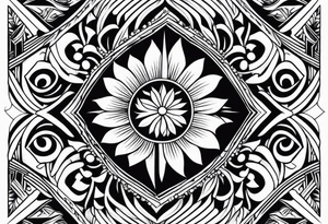 traditional Hawaiian tattoo idea