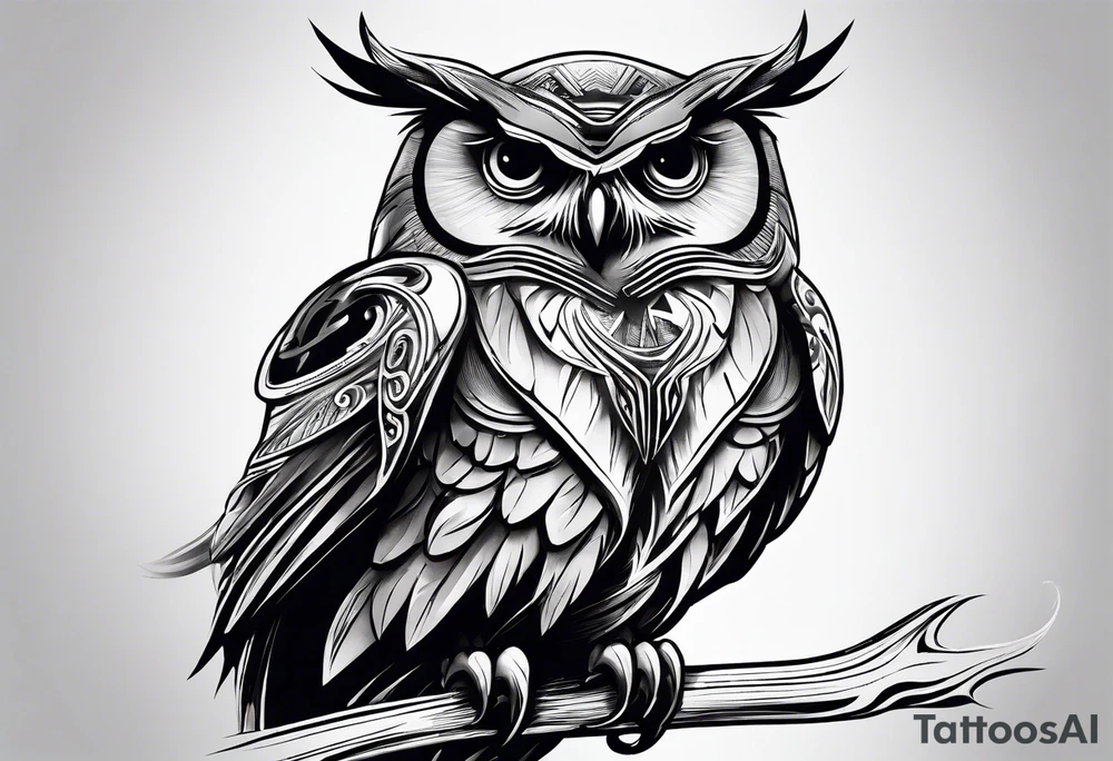 owl with a sheet over its head like a ghost tattoo idea owl with a sheet over its head like a ghost tattoo idea