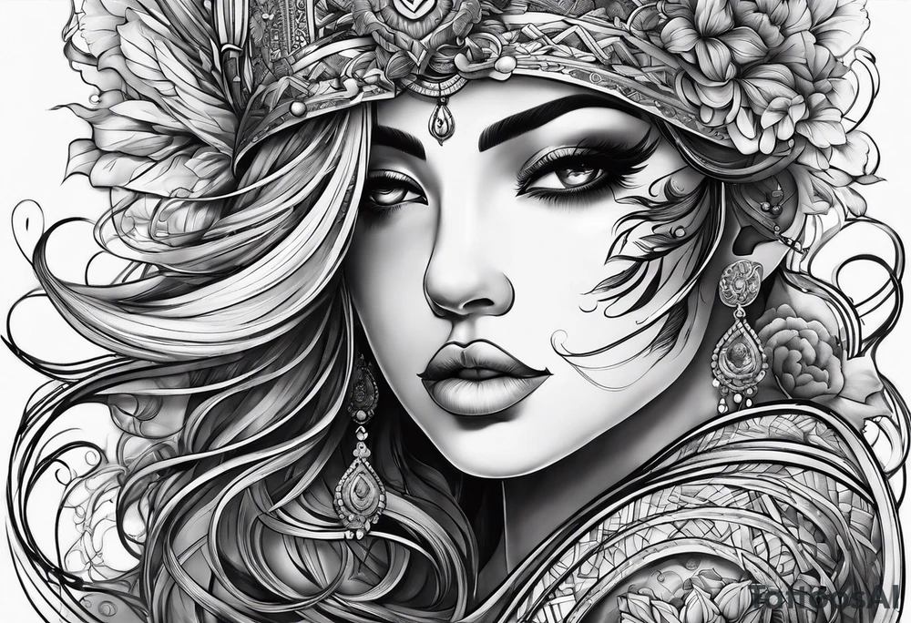 God inside me tattoo idea