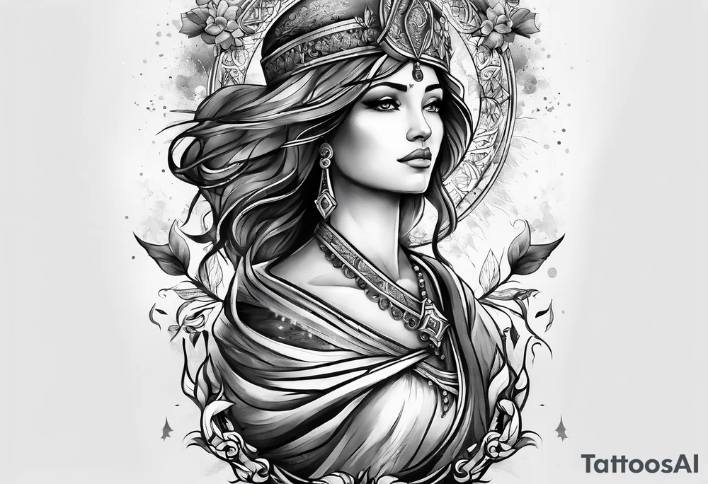 psalms 23 tattoo idea