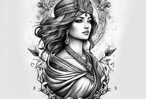 psalms 23 tattoo idea