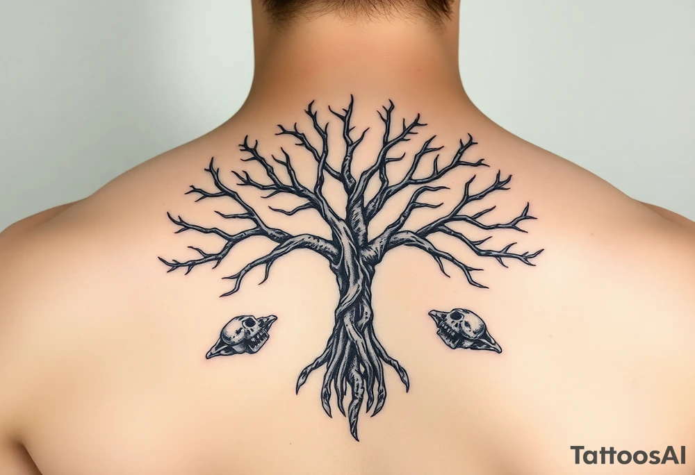 TREE OF LIFE
SPOOKS SKULLS tattoo idea