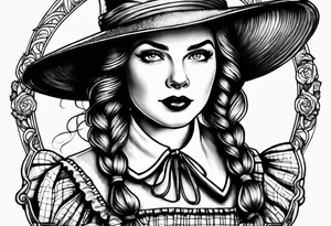 dorothy  from wizard of oz 
walking on 42nd street tattoo idea