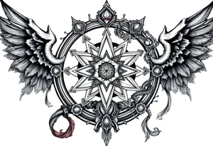 craft symbolism, mystical tattoo idea