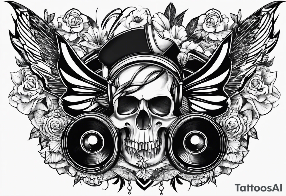 Tattoo ideas in music tattoo idea