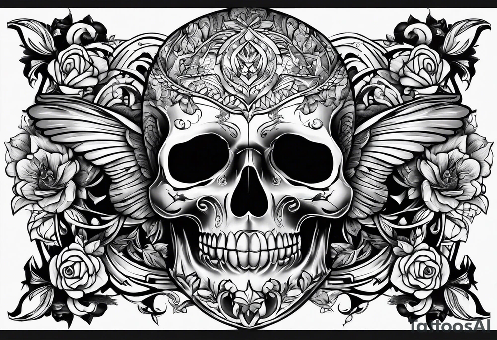 Life after death tattoo idea