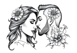 Give me an idea for couples tattoo idea