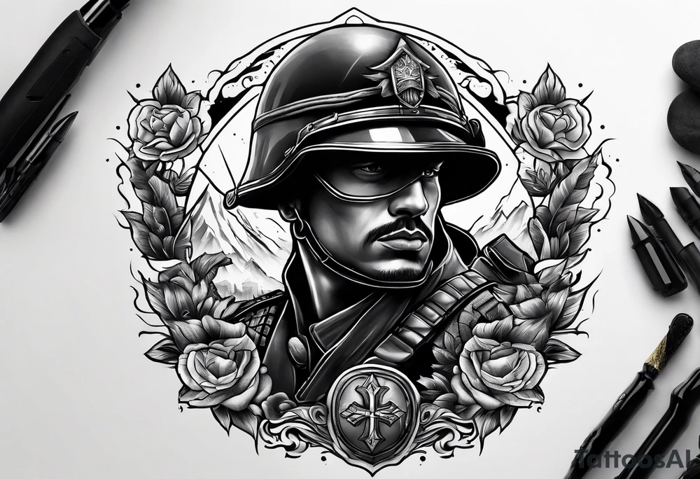 Soldier tattoo idea