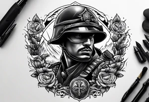 Soldier tattoo idea