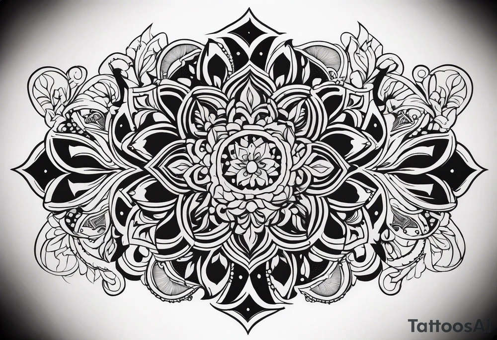 Western tattoo on butt tattoo idea