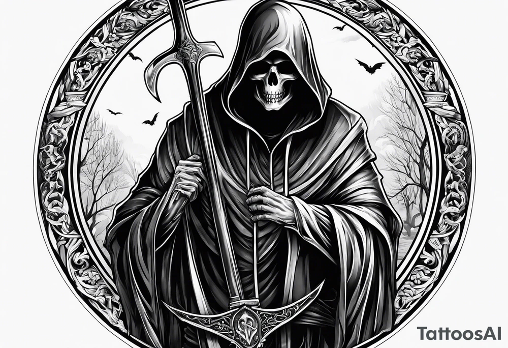 GRIM REAPER tattoo idea