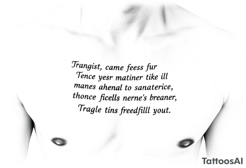 Meaningful quotes tattoo idea