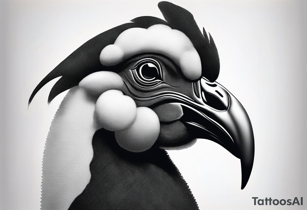 rooster and ibis tattoo idea