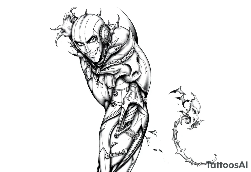 create a full metal alchemist brotherhood design from the anime tattoo idea