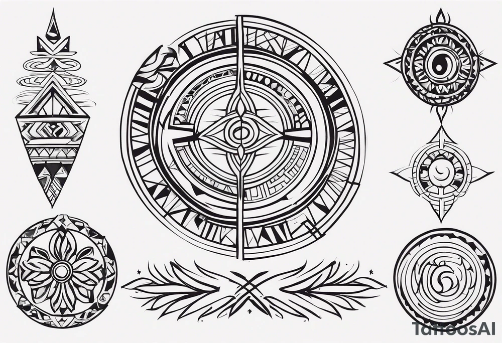Tribal tattoo idea