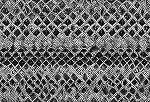 Patch of snake scales with roman numerals going verticals along edges tattoo idea