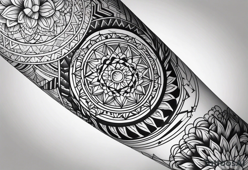 Sleeve tattoo tattoo idea