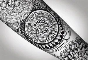 Sleeve tattoo tattoo idea