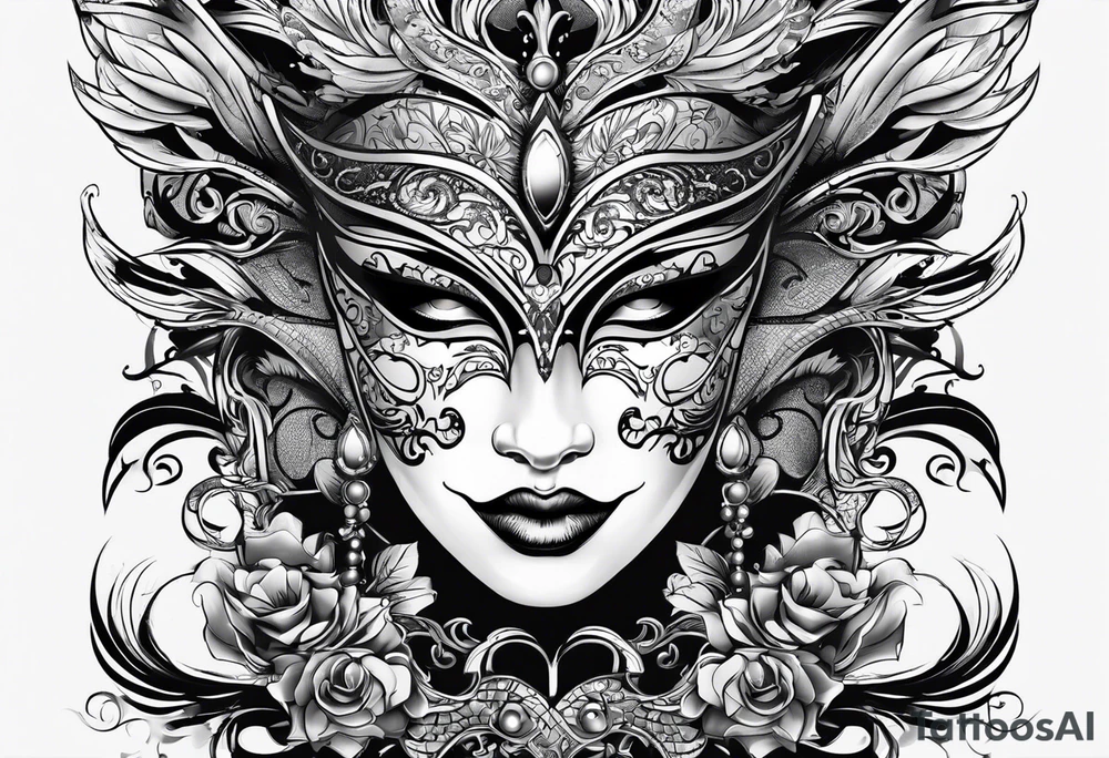 Tattoo Drama Mask Vector Images tattoo idea