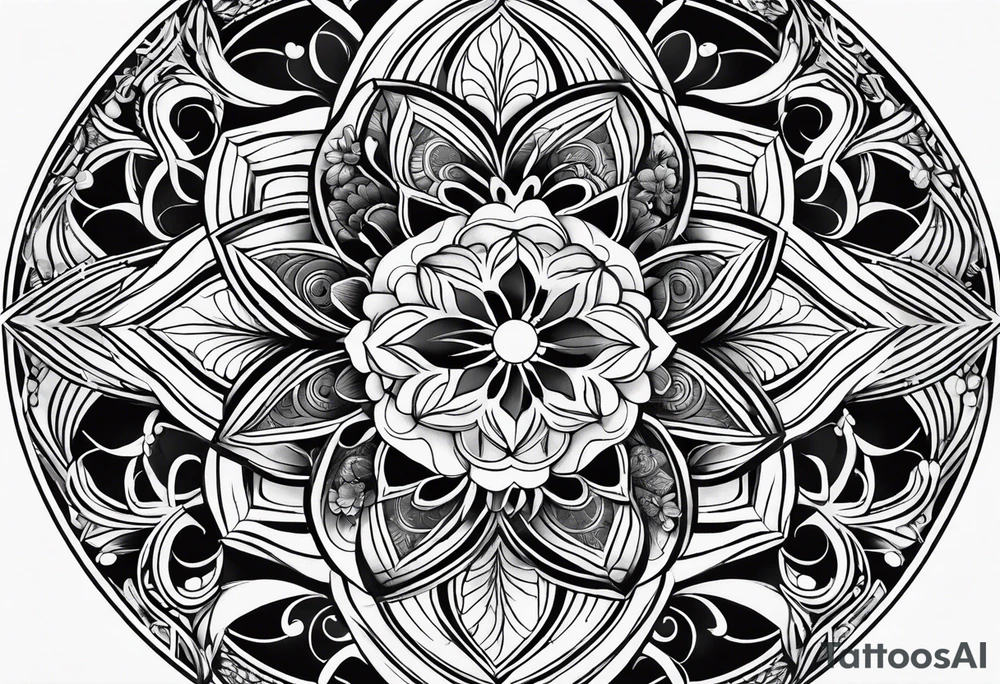 flower of life tattoo idea
