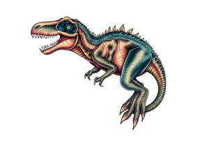 dinosaur tattoo idea