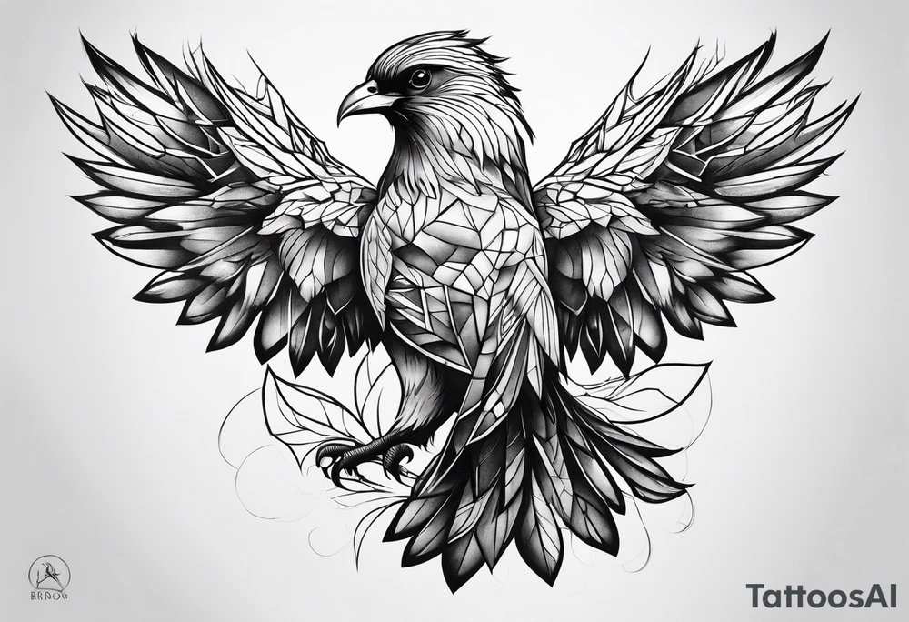 Birdoak tattoo idea