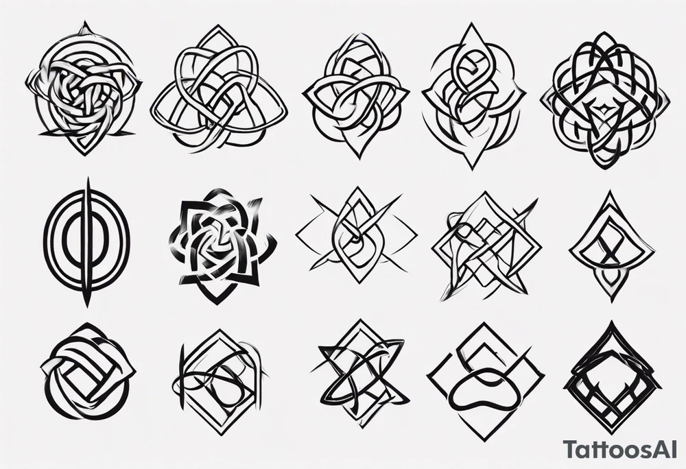Prime knot 6,1 but very simple and clean tattoo idea