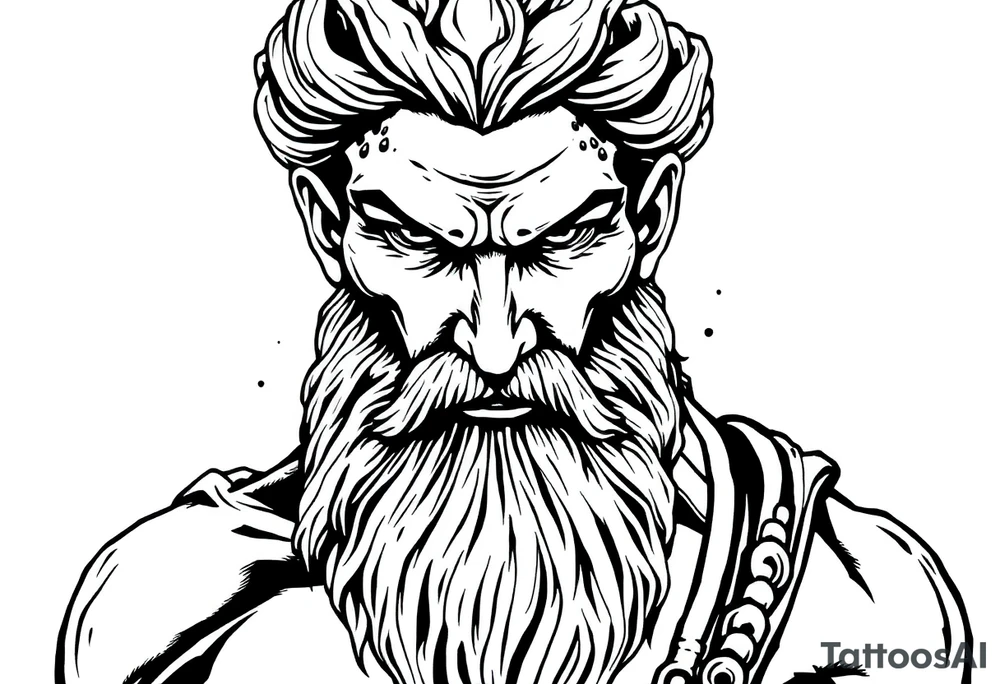 GREEK GOD tattoo idea
