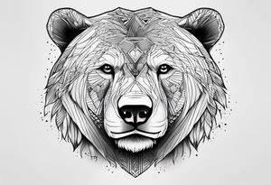 Touro
Urso 
Mercados financeiros tattoo idea