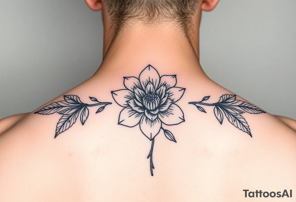 Flower you blow and it falls apart tattoo idea