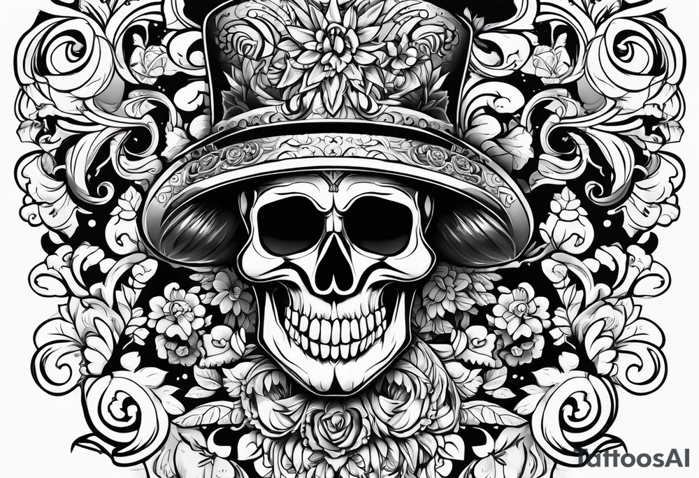 La muerte tattoo idea