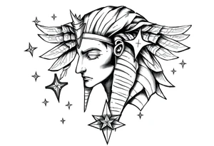osiris,stars. tattoo idea