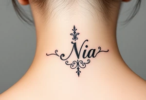 Name Nia tattoo idea