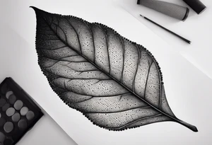 a leaf in the wind tattoo idea