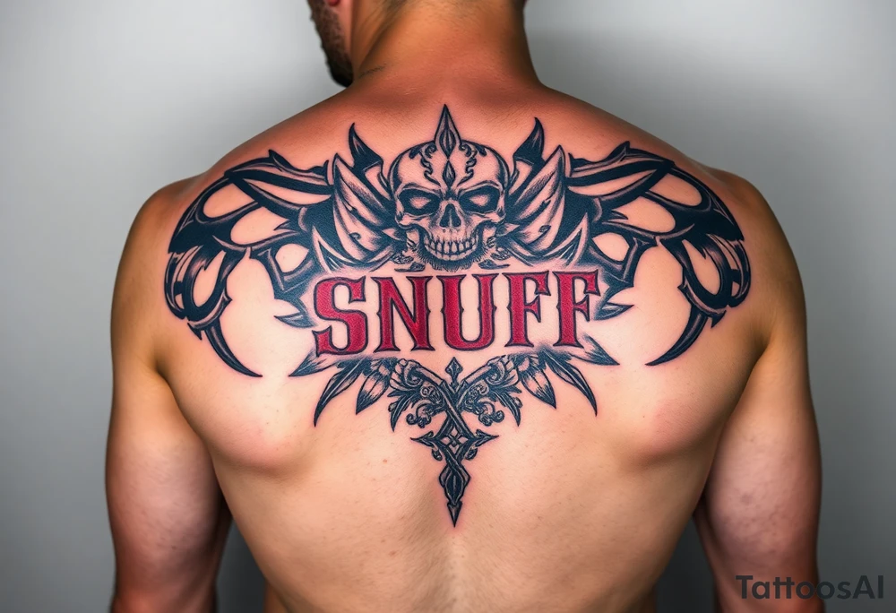 Snuff tattoo idea