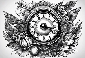 vintage phonograh tattoo idea