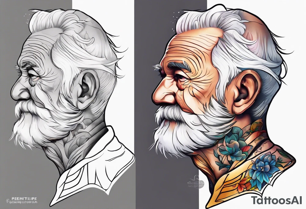 Grandpa dying from prostate cancer tattoo idea