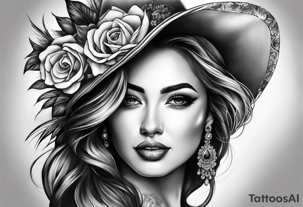 My mom’s portrait tattoo idea