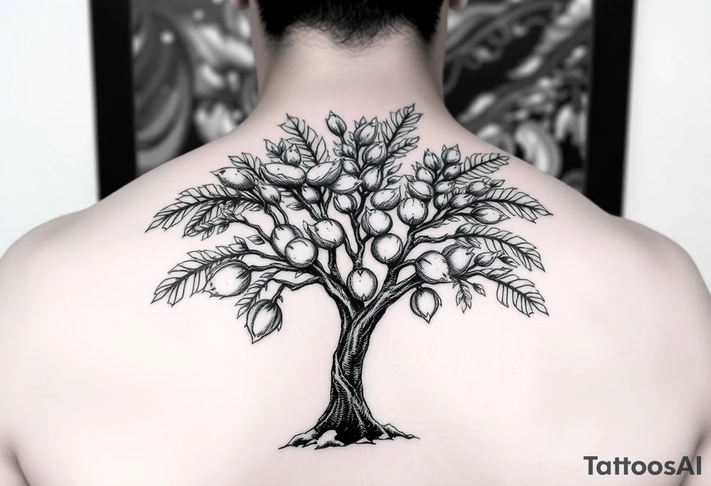 Breadfruit tree in iao valley maui tattoo idea