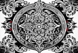 ESCUDO DE ROBLE tattoo idea