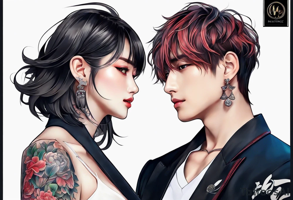 Taekook tattoo idea
