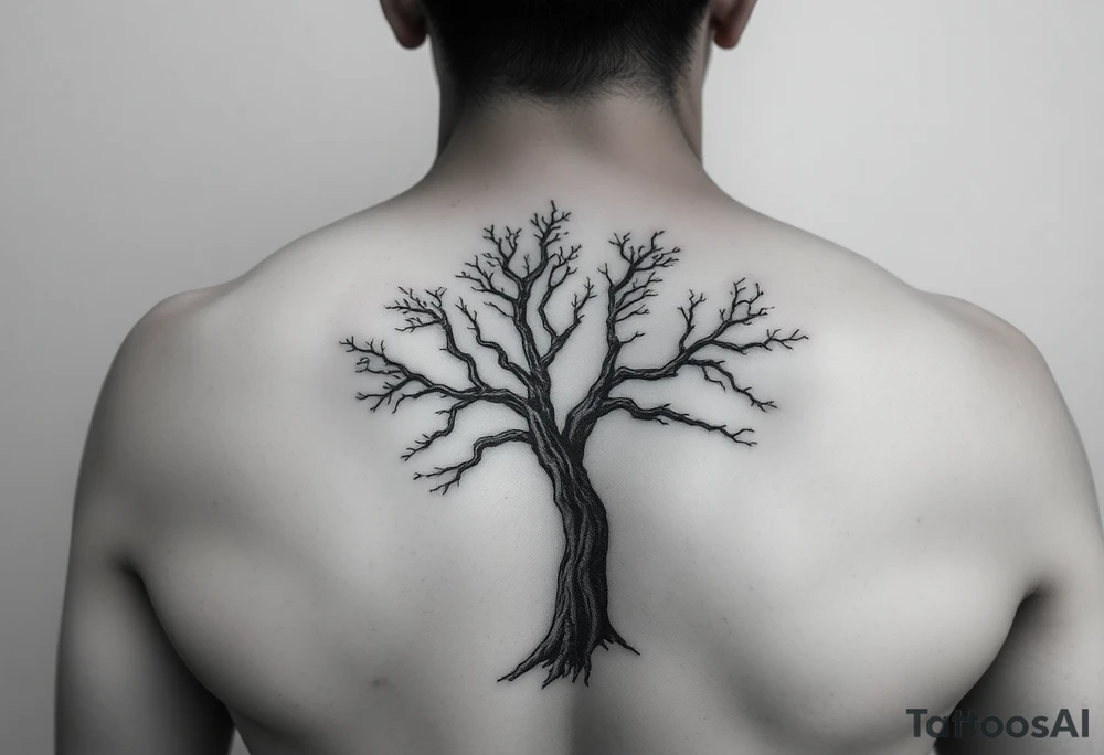 Entire arm sleeve tattoo like a tree tattoo idea