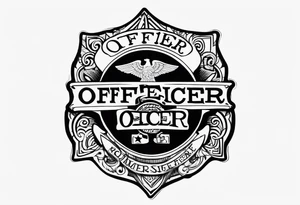 Officer Big Dick tattoo idea