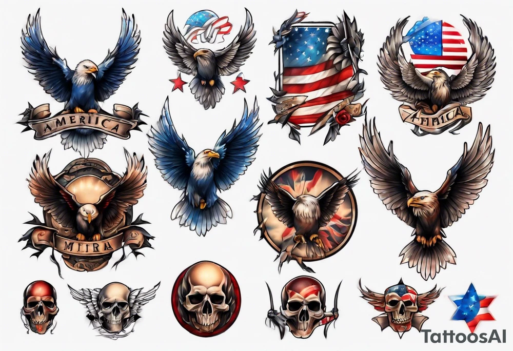 America tattoo idea