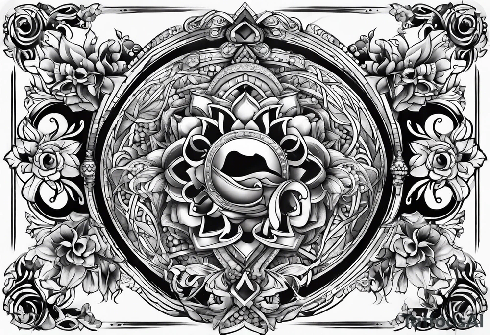 Stomach tattoo full tattoo idea
