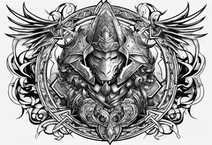 Full metal alchemist armor tattoo idea