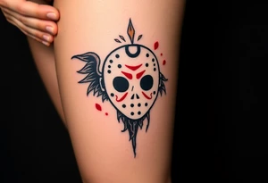 Friday the 13th horror tattoo tattoo idea