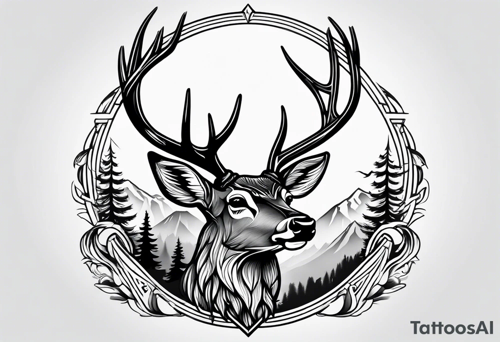 deer, tattoo idea